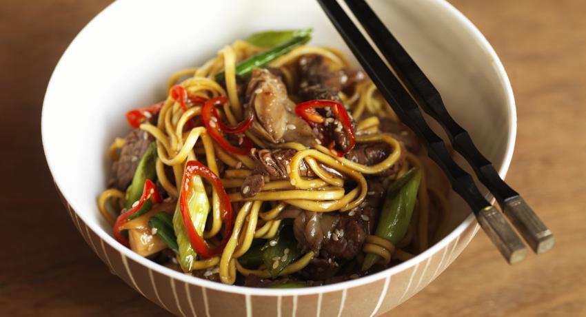 Sesame Beef Stir Fry