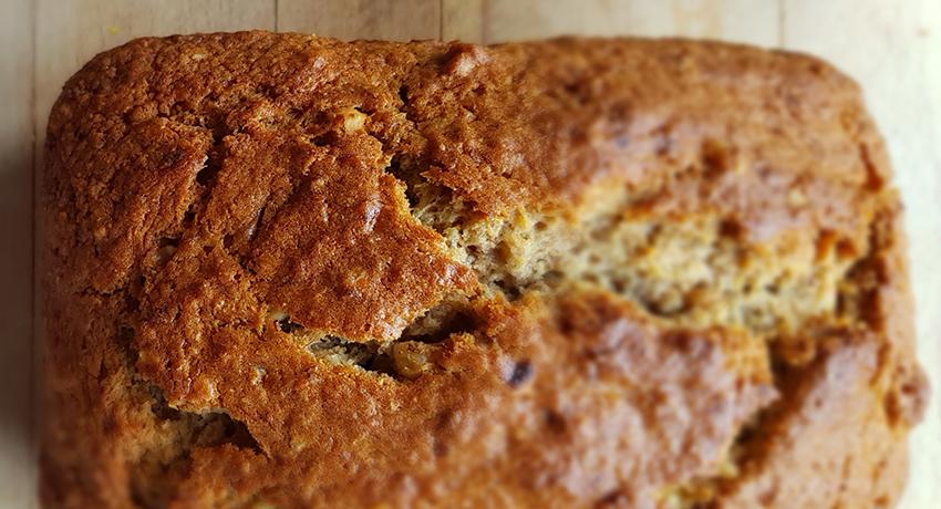Banana, Walnut & Lemon Loaf