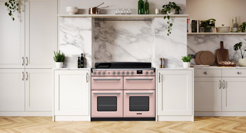 Falcon Estel Deluxe, Pale Pink/Chrome