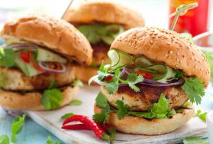 Falcon Turkey Burgers recipe